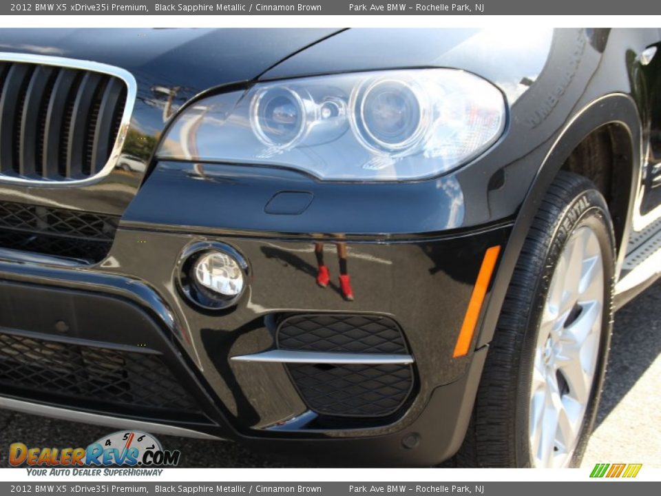 2012 BMW X5 xDrive35i Premium Black Sapphire Metallic / Cinnamon Brown Photo #33