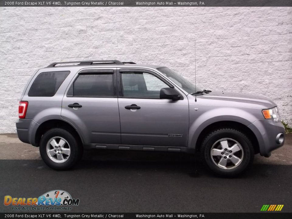 2008 Ford Escape XLT V6 4WD Tungsten Grey Metallic / Charcoal Photo #2