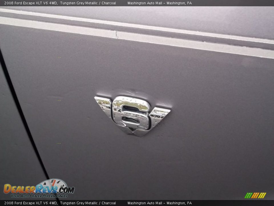 2008 Ford Escape XLT V6 4WD Tungsten Grey Metallic / Charcoal Photo #3