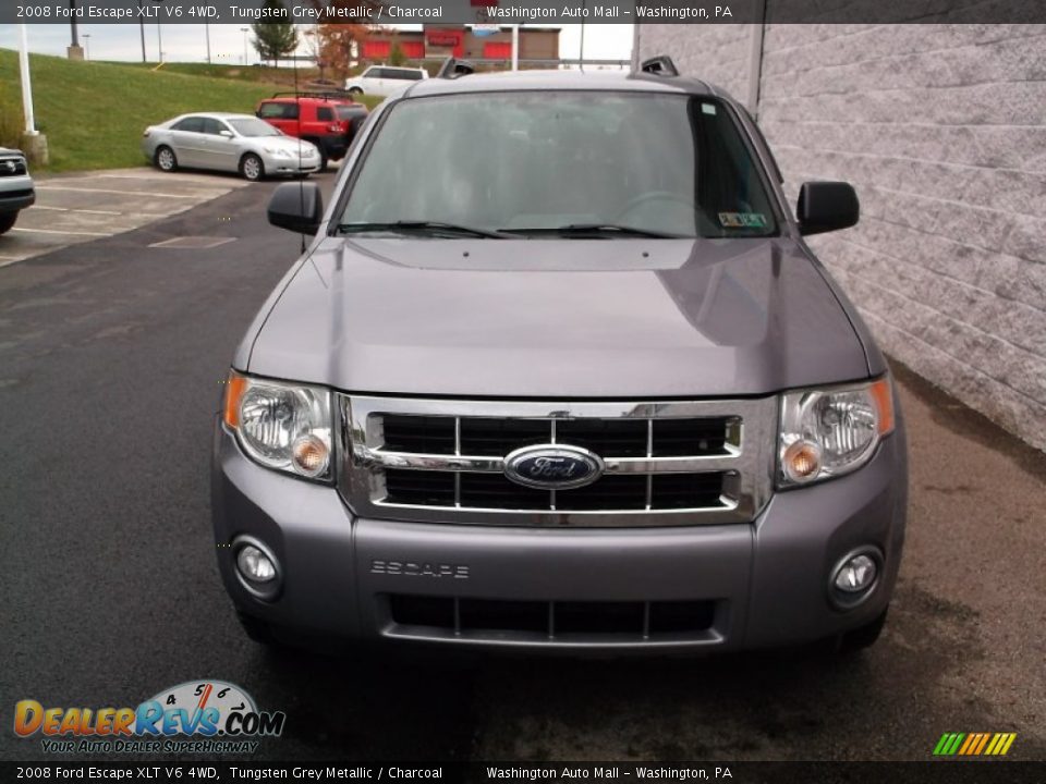 2008 Ford Escape XLT V6 4WD Tungsten Grey Metallic / Charcoal Photo #4