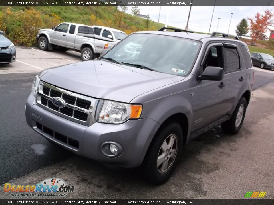 2008 Ford Escape XLT V6 4WD Tungsten Grey Metallic / Charcoal Photo #5