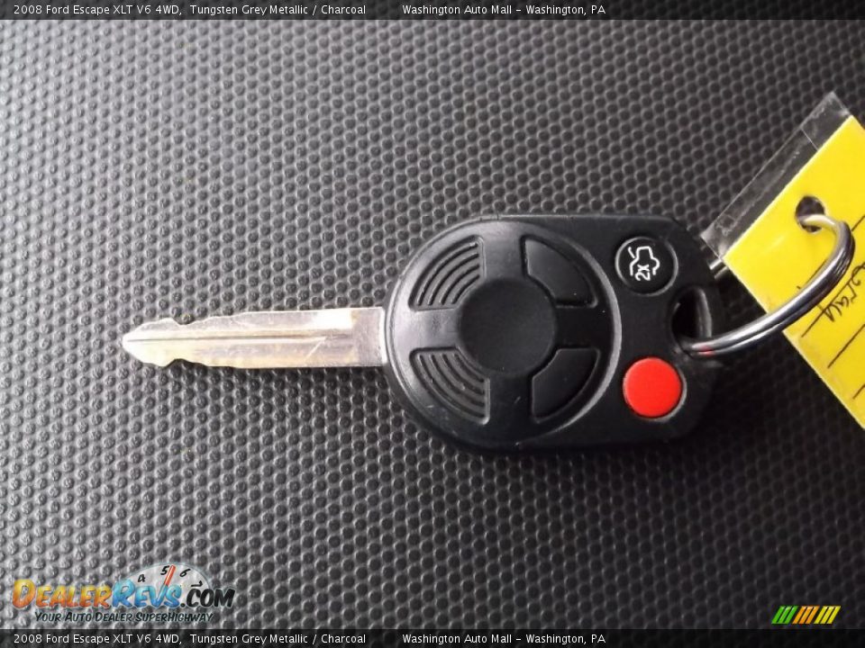 2008 Ford Escape XLT V6 4WD Tungsten Grey Metallic / Charcoal Photo #16