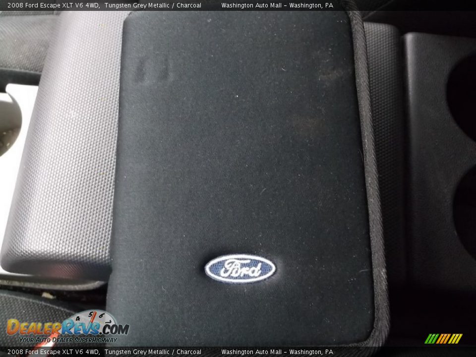 2008 Ford Escape XLT V6 4WD Tungsten Grey Metallic / Charcoal Photo #17