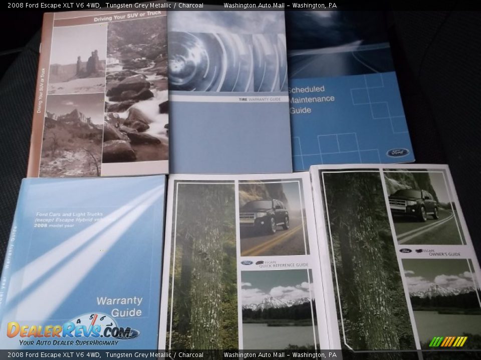 2008 Ford Escape XLT V6 4WD Tungsten Grey Metallic / Charcoal Photo #18
