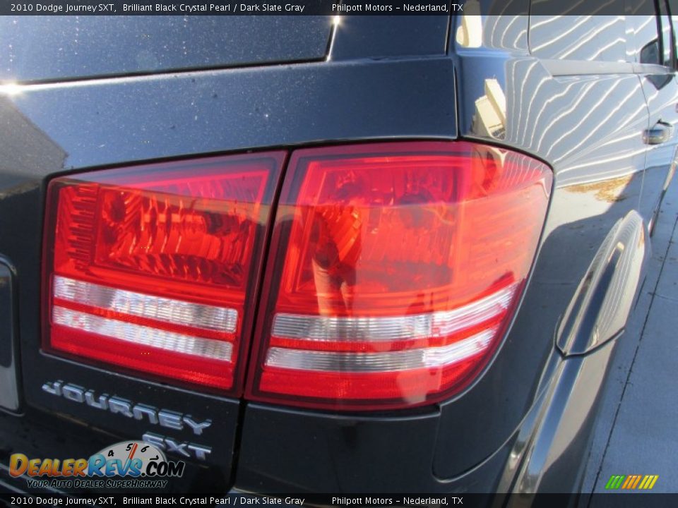 2010 Dodge Journey SXT Brilliant Black Crystal Pearl / Dark Slate Gray Photo #11