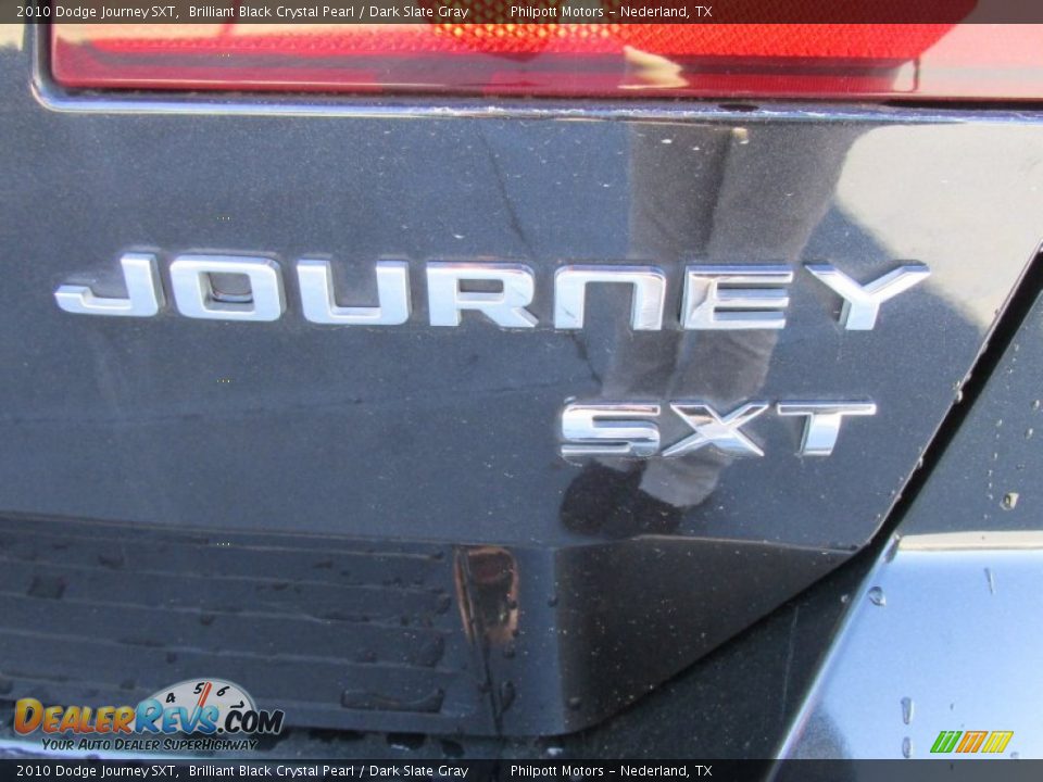 2010 Dodge Journey SXT Brilliant Black Crystal Pearl / Dark Slate Gray Photo #13