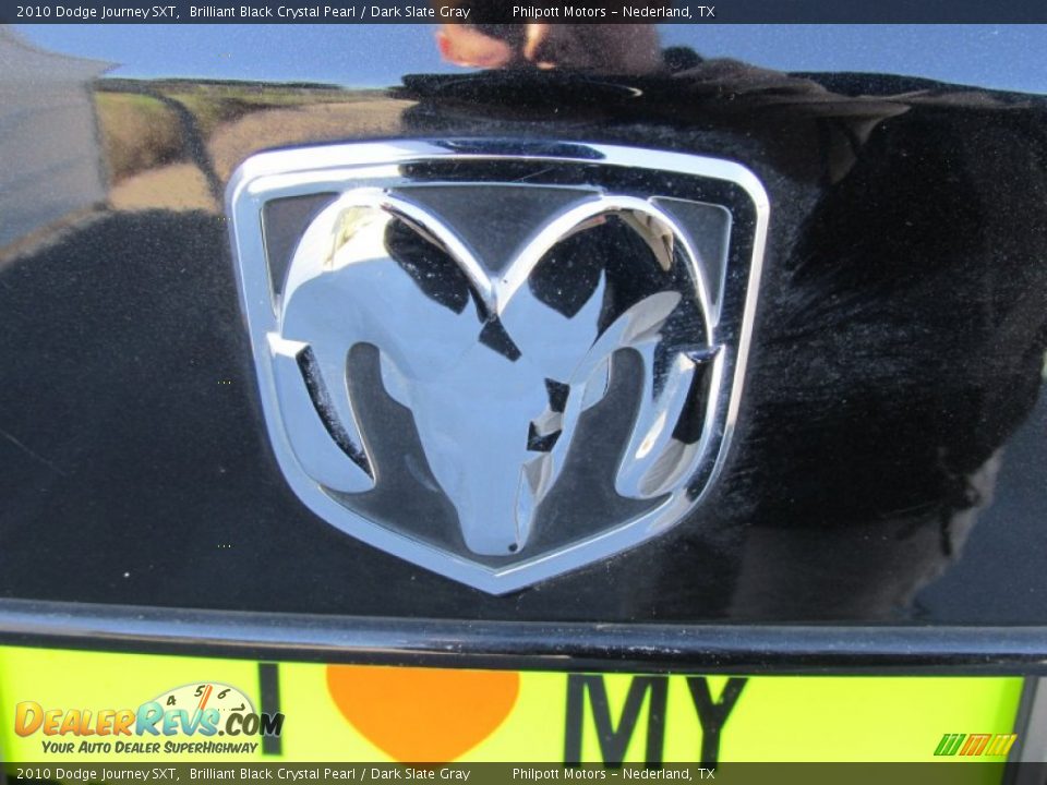 2010 Dodge Journey SXT Brilliant Black Crystal Pearl / Dark Slate Gray Photo #14