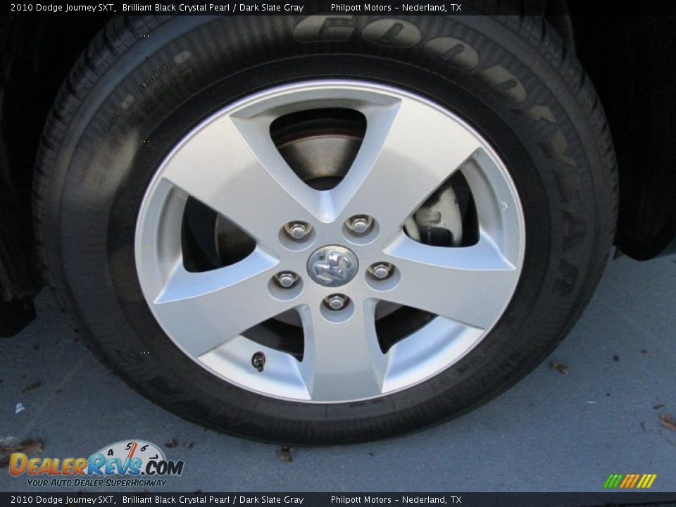 2010 Dodge Journey SXT Brilliant Black Crystal Pearl / Dark Slate Gray Photo #18