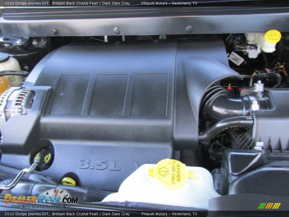 2010 Dodge Journey SXT Brilliant Black Crystal Pearl / Dark Slate Gray Photo #22