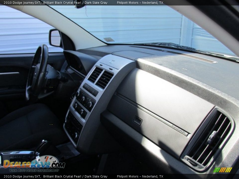 2010 Dodge Journey SXT Brilliant Black Crystal Pearl / Dark Slate Gray Photo #25