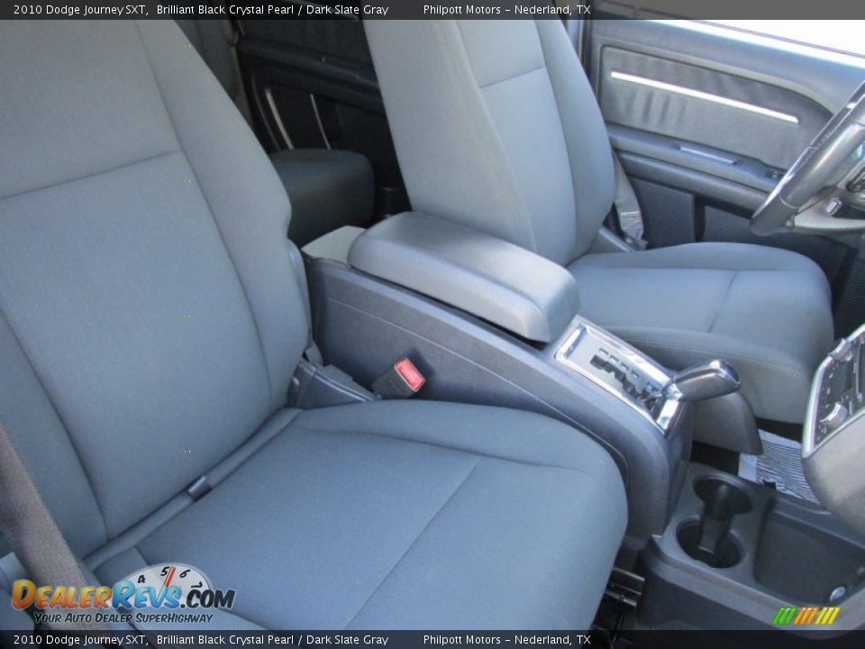 2010 Dodge Journey SXT Brilliant Black Crystal Pearl / Dark Slate Gray Photo #26