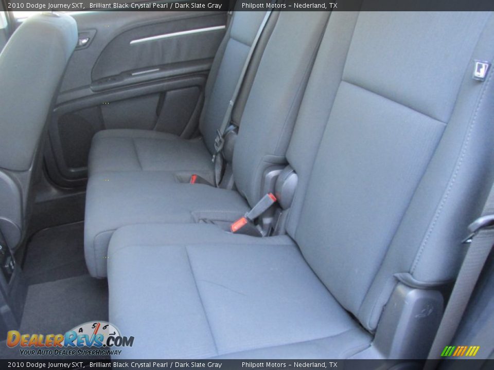2010 Dodge Journey SXT Brilliant Black Crystal Pearl / Dark Slate Gray Photo #31