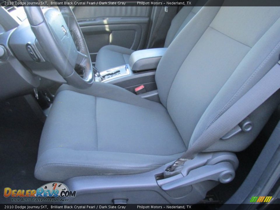 2010 Dodge Journey SXT Brilliant Black Crystal Pearl / Dark Slate Gray Photo #35