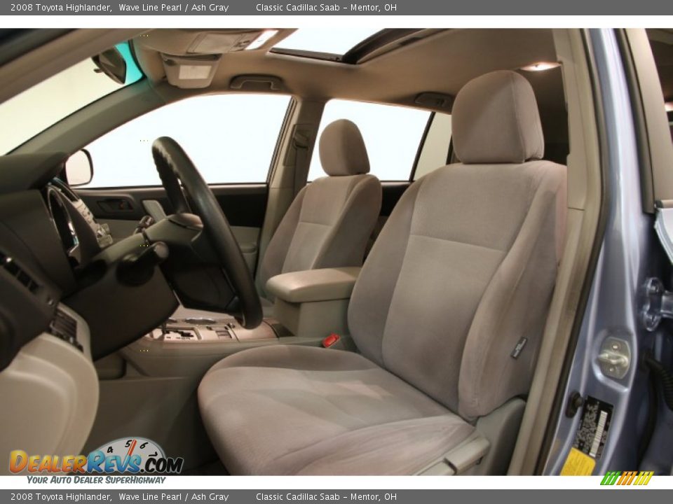2008 Toyota Highlander Wave Line Pearl / Ash Gray Photo #5
