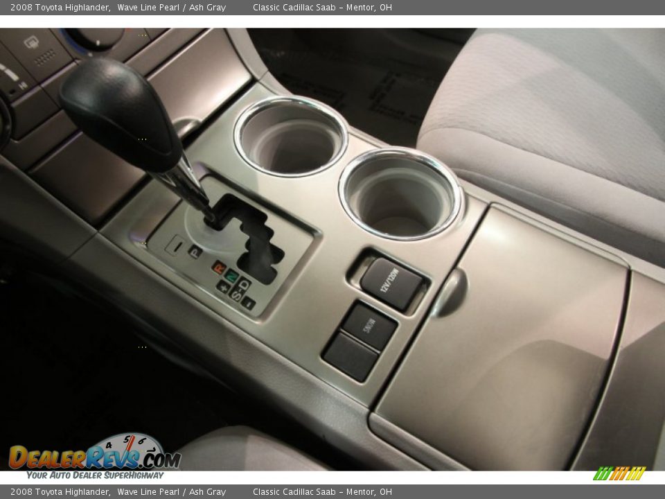2008 Toyota Highlander Wave Line Pearl / Ash Gray Photo #9