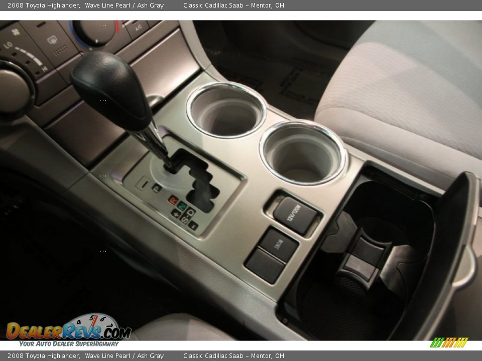 2008 Toyota Highlander Wave Line Pearl / Ash Gray Photo #10