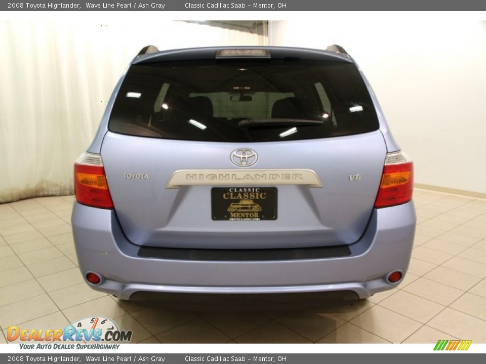 2008 Toyota Highlander Wave Line Pearl / Ash Gray Photo #13