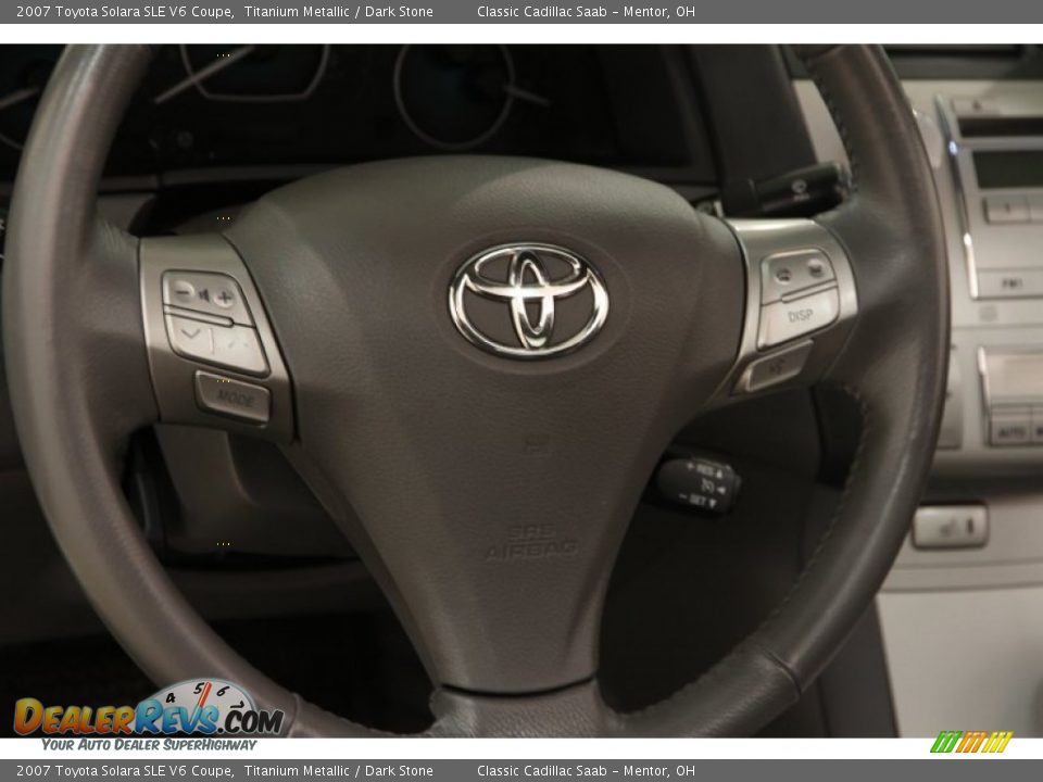 2007 Toyota Solara SLE V6 Coupe Titanium Metallic / Dark Stone Photo #6