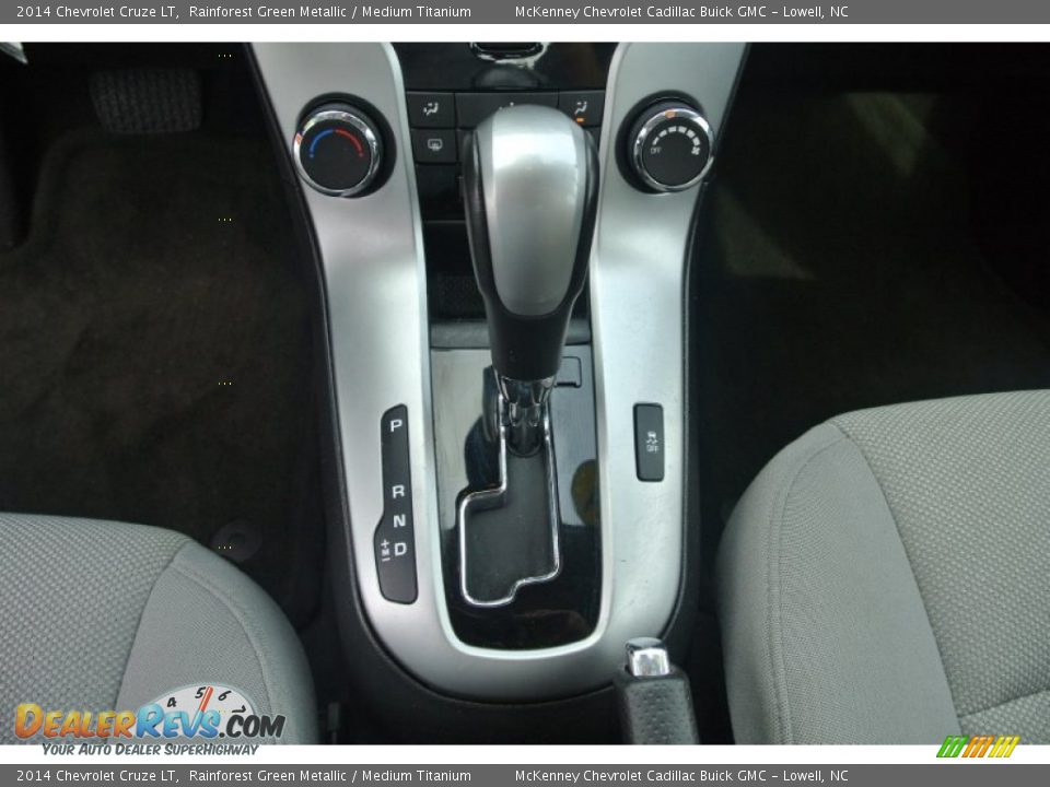 2014 Chevrolet Cruze LT Rainforest Green Metallic / Medium Titanium Photo #12