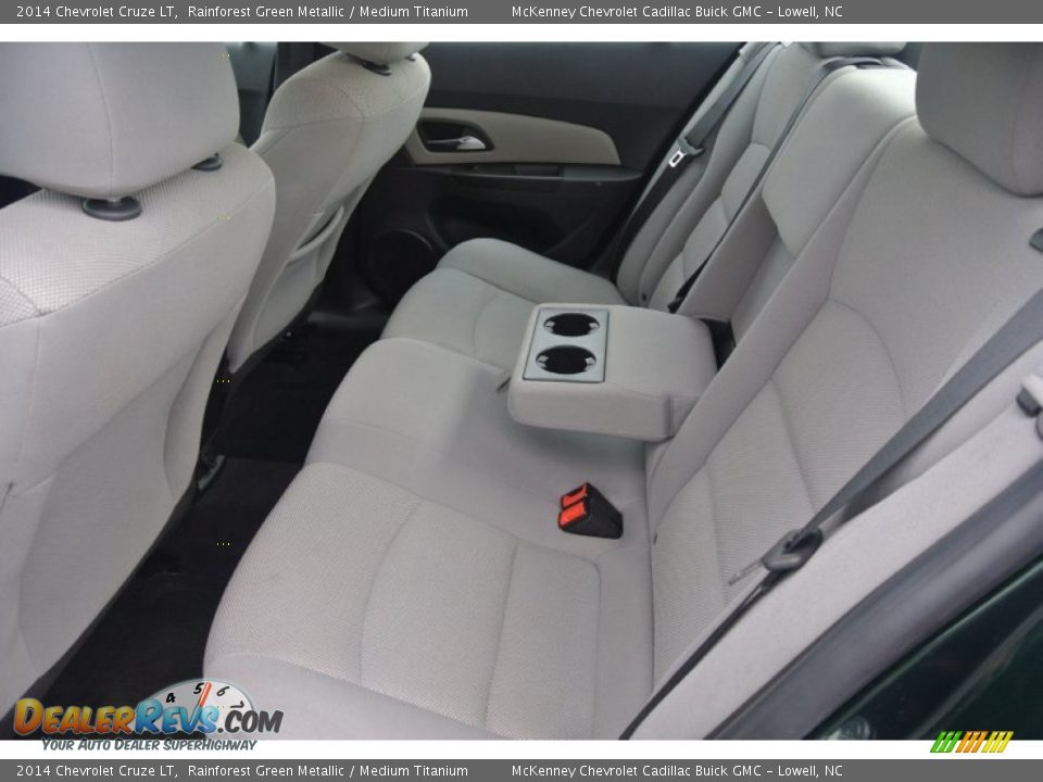 2014 Chevrolet Cruze LT Rainforest Green Metallic / Medium Titanium Photo #18