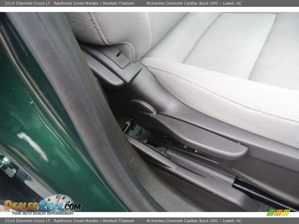 2014 Chevrolet Cruze LT Rainforest Green Metallic / Medium Titanium Photo #21