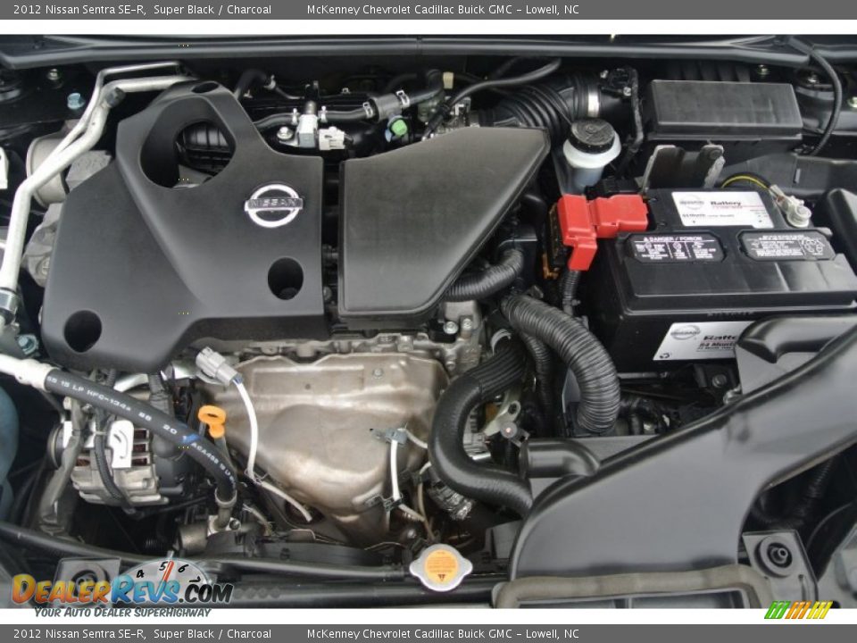 2012 Nissan Sentra SE-R 2.5 Liter DOHC 16-Valve CVTCS 4 Cylinder Engine Photo #25