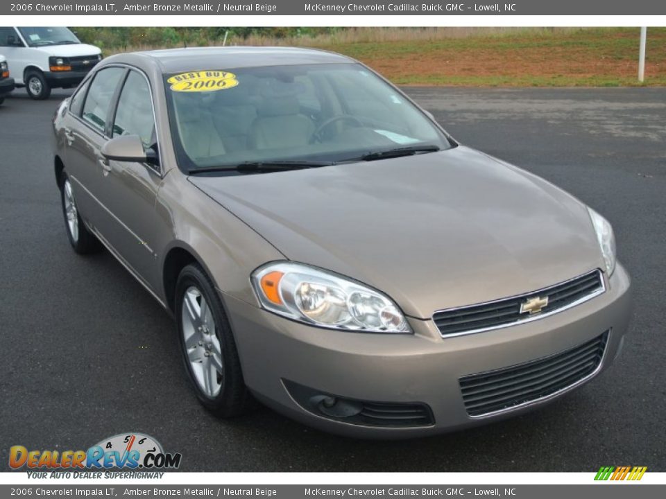 2006 Chevrolet Impala LT Amber Bronze Metallic / Neutral Beige Photo #1