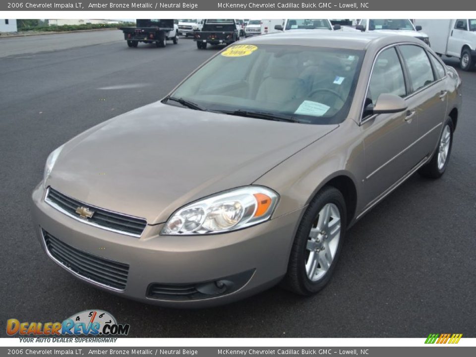 2006 Chevrolet Impala LT Amber Bronze Metallic / Neutral Beige Photo #2