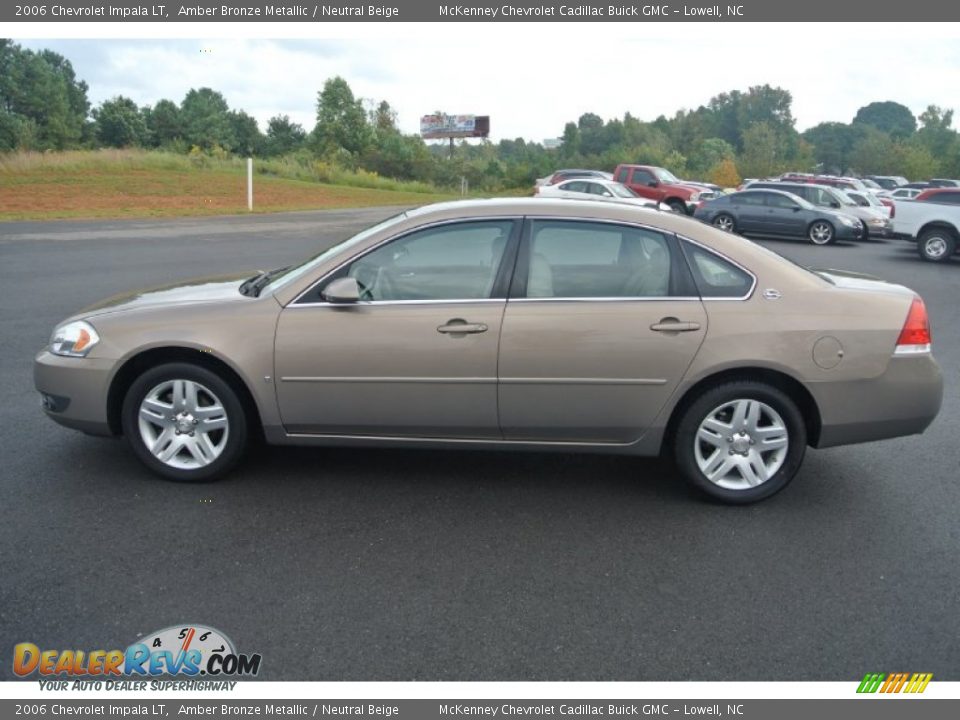 2006 Chevrolet Impala LT Amber Bronze Metallic / Neutral Beige Photo #3