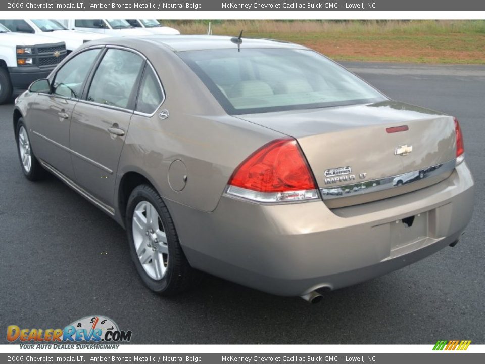 2006 Chevrolet Impala LT Amber Bronze Metallic / Neutral Beige Photo #4