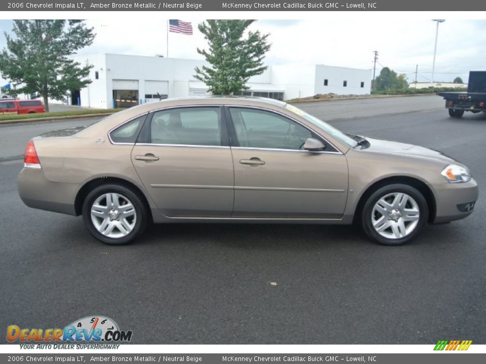 2006 Chevrolet Impala LT Amber Bronze Metallic / Neutral Beige Photo #6