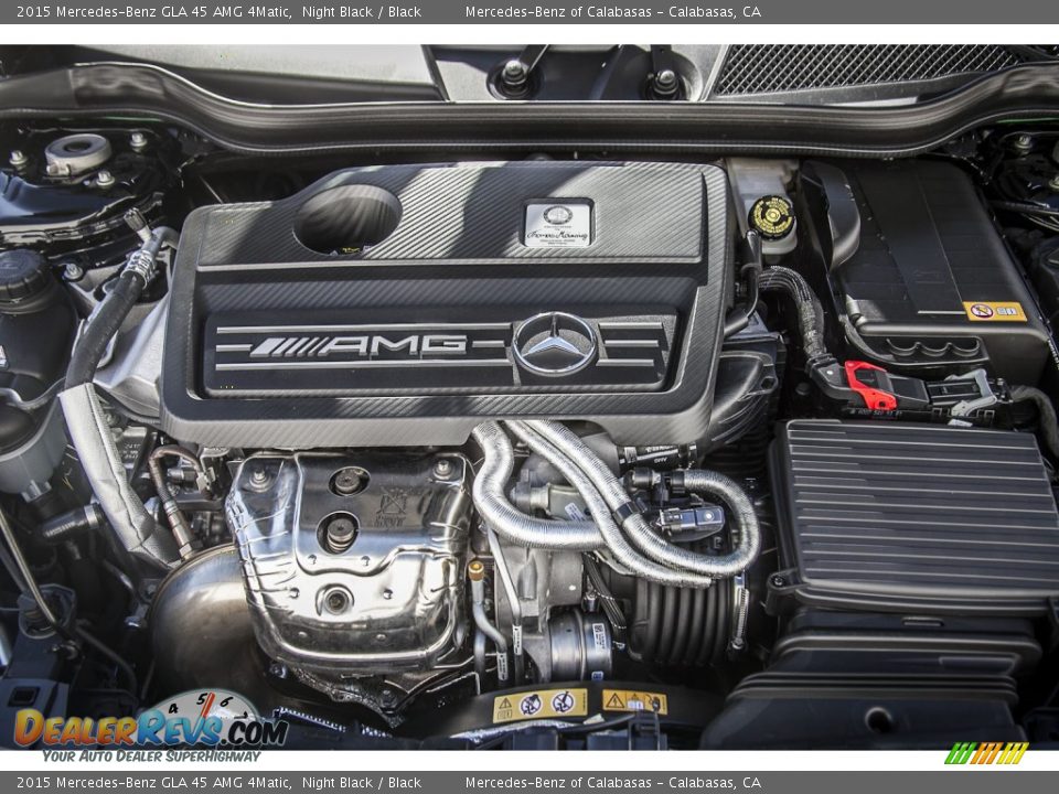 2015 Mercedes-Benz GLA 45 AMG 4Matic 2.0 Liter AMG DI Turbocharged DOHC 16-Valve VVT 4 Cylinder Engine Photo #9
