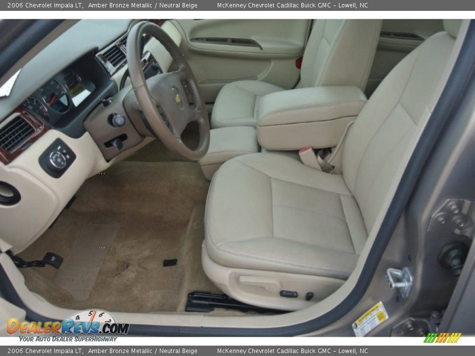 2006 Chevrolet Impala LT Amber Bronze Metallic / Neutral Beige Photo #8