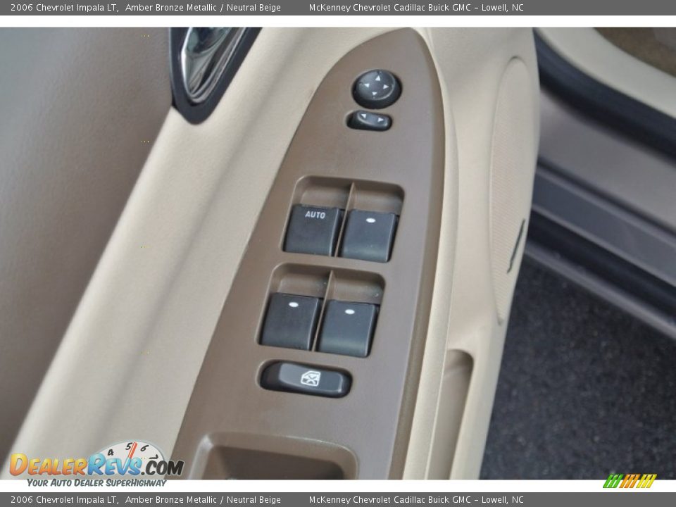 2006 Chevrolet Impala LT Amber Bronze Metallic / Neutral Beige Photo #11
