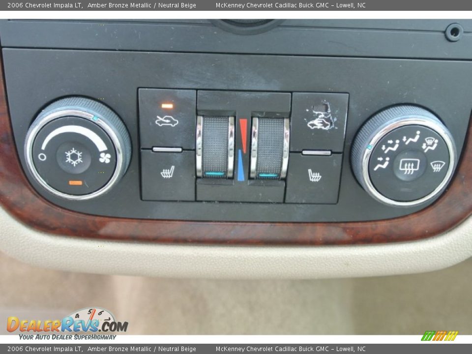2006 Chevrolet Impala LT Amber Bronze Metallic / Neutral Beige Photo #13