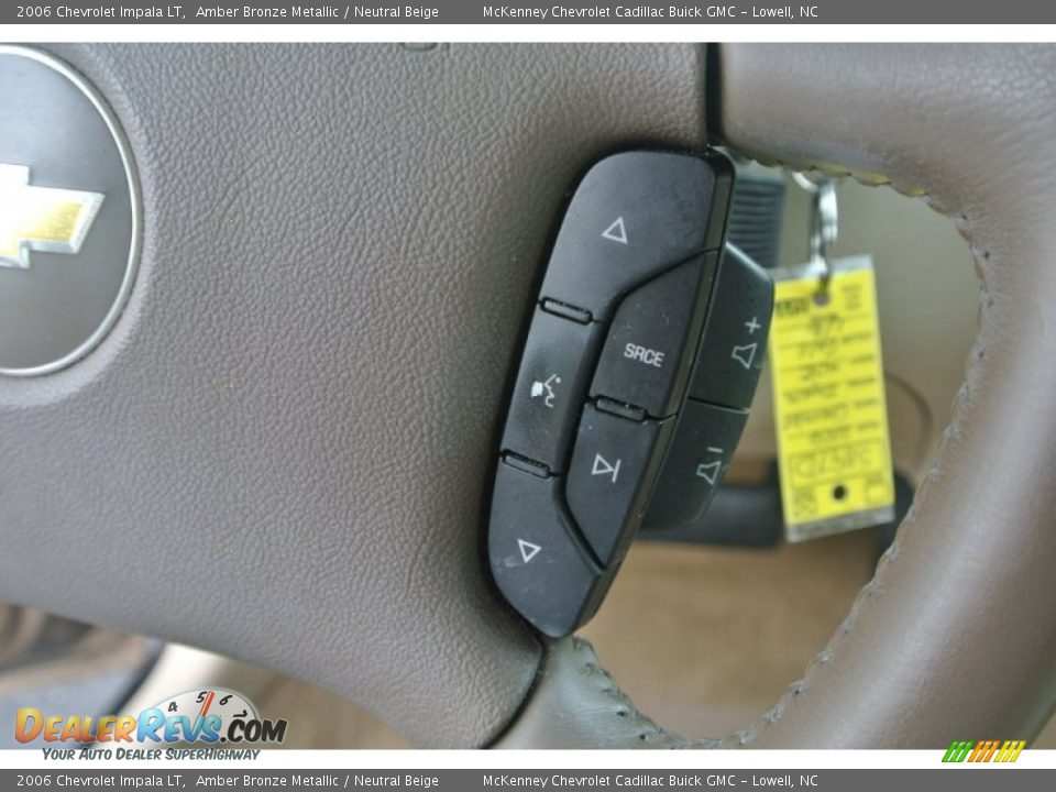 2006 Chevrolet Impala LT Amber Bronze Metallic / Neutral Beige Photo #15