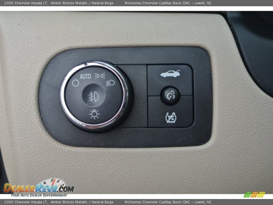 2006 Chevrolet Impala LT Amber Bronze Metallic / Neutral Beige Photo #17