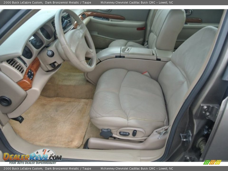Taupe Interior - 2000 Buick LeSabre Custom Photo #8