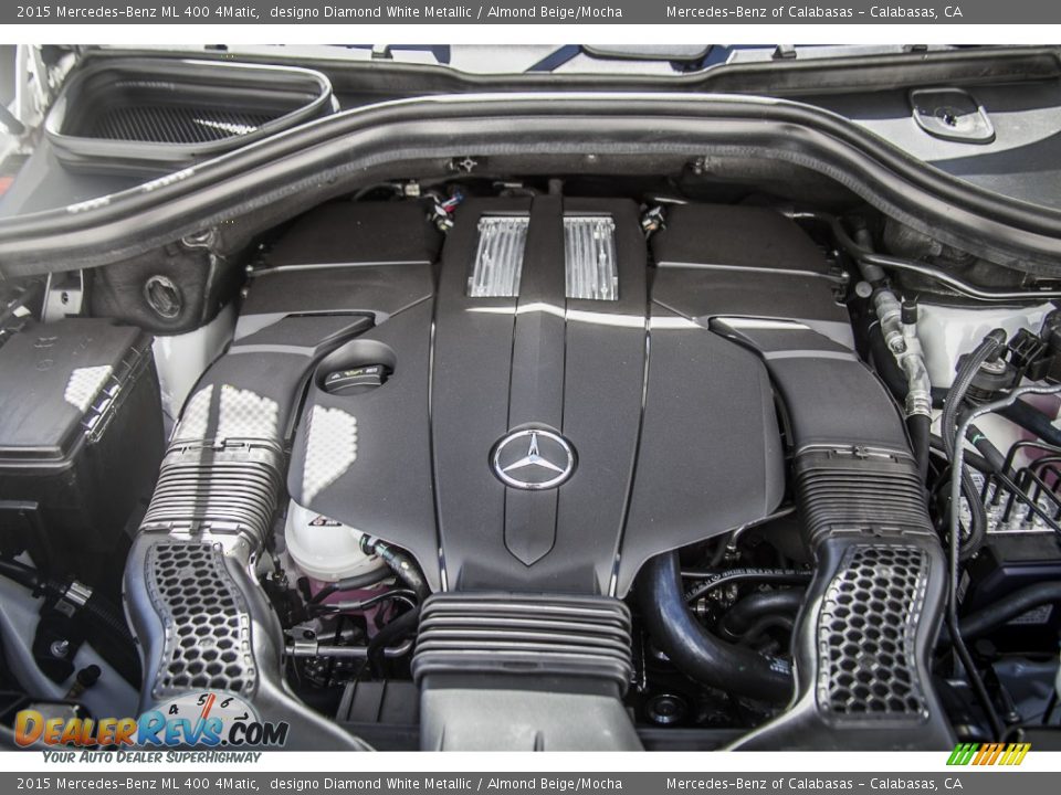 2015 Mercedes-Benz ML 400 4Matic 3.0 Liter DI Twin-Turbo DOHC 24-Valve VVT V6 Engine Photo #9