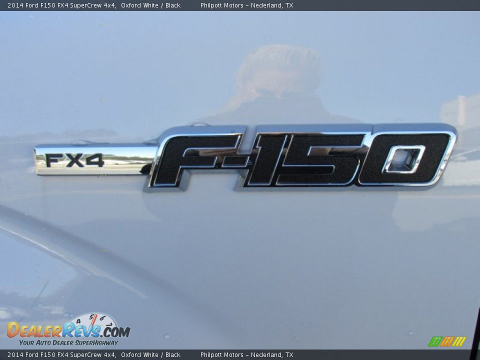 2014 Ford F150 FX4 SuperCrew 4x4 Oxford White / Black Photo #14