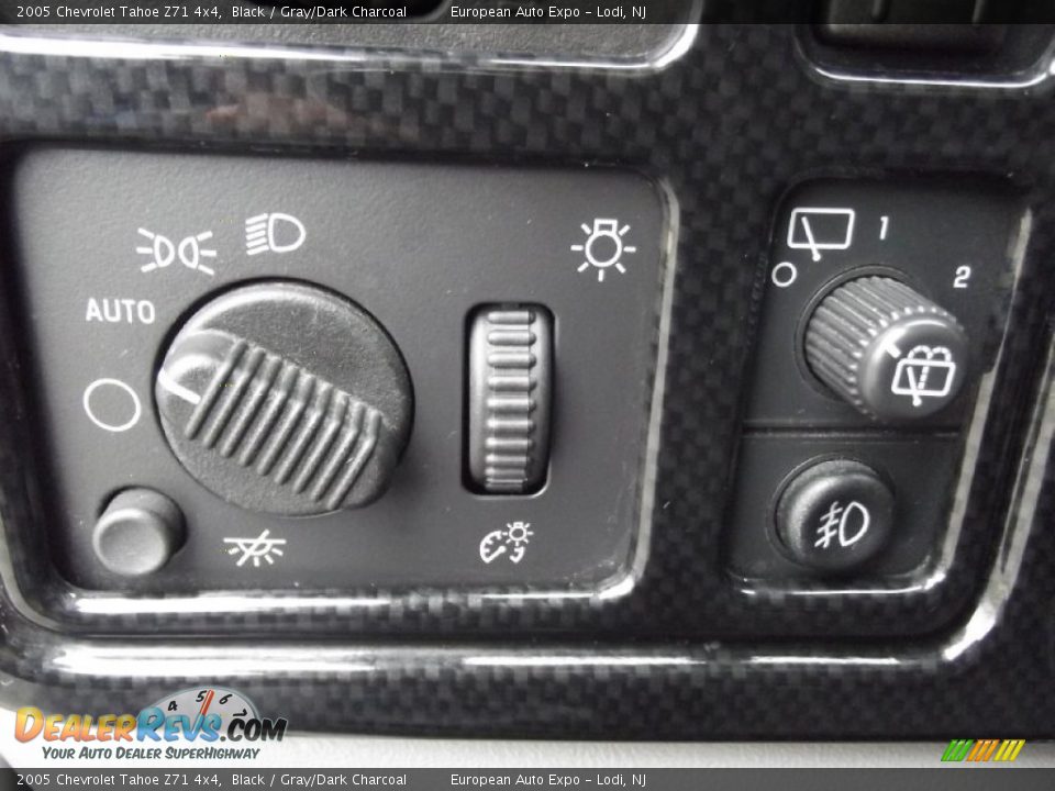 2005 Chevrolet Tahoe Z71 4x4 Black / Gray/Dark Charcoal Photo #22