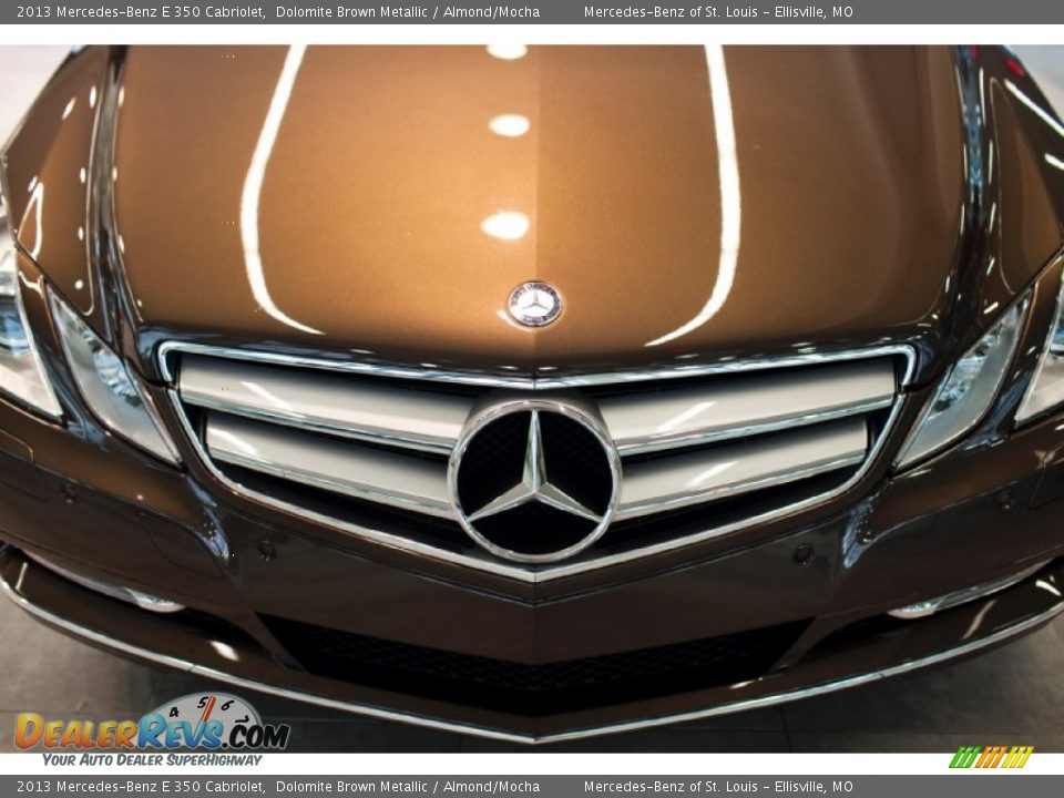 2013 Mercedes-Benz E 350 Cabriolet Dolomite Brown Metallic / Almond/Mocha Photo #13