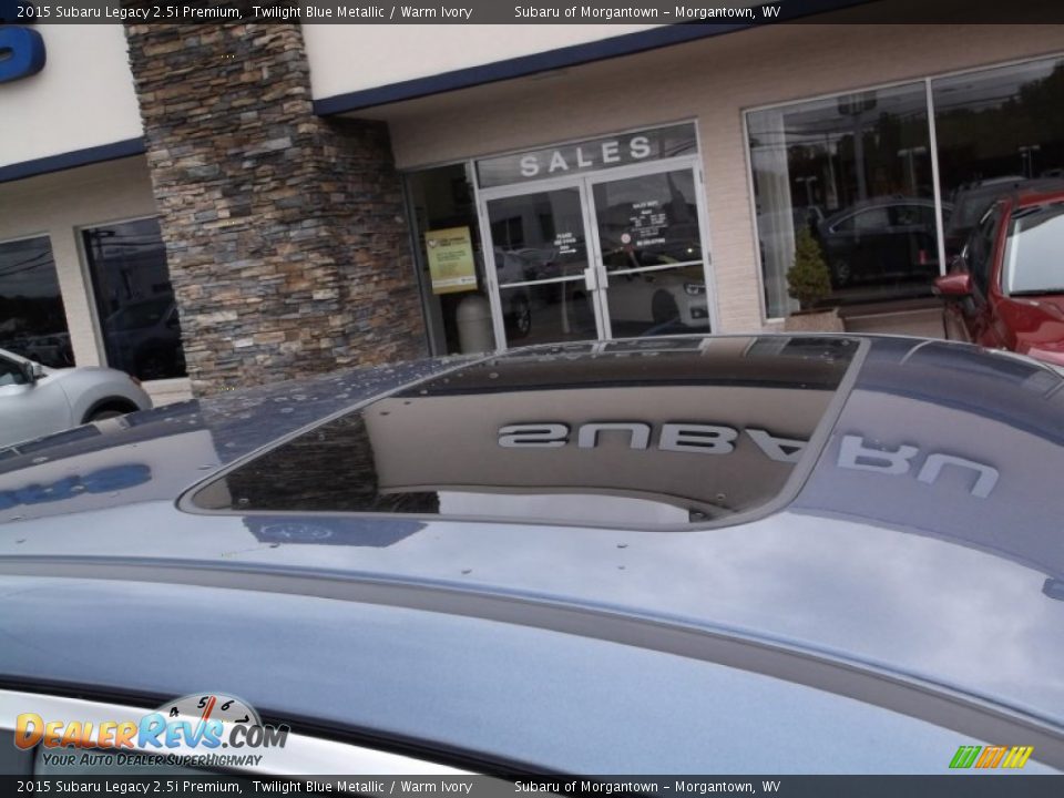 2015 Subaru Legacy 2.5i Premium Twilight Blue Metallic / Warm Ivory Photo #4