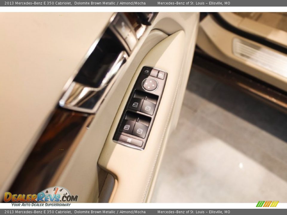 2013 Mercedes-Benz E 350 Cabriolet Dolomite Brown Metallic / Almond/Mocha Photo #20