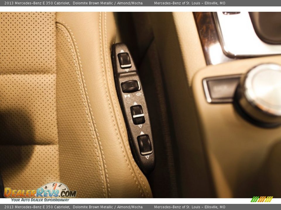 2013 Mercedes-Benz E 350 Cabriolet Dolomite Brown Metallic / Almond/Mocha Photo #27