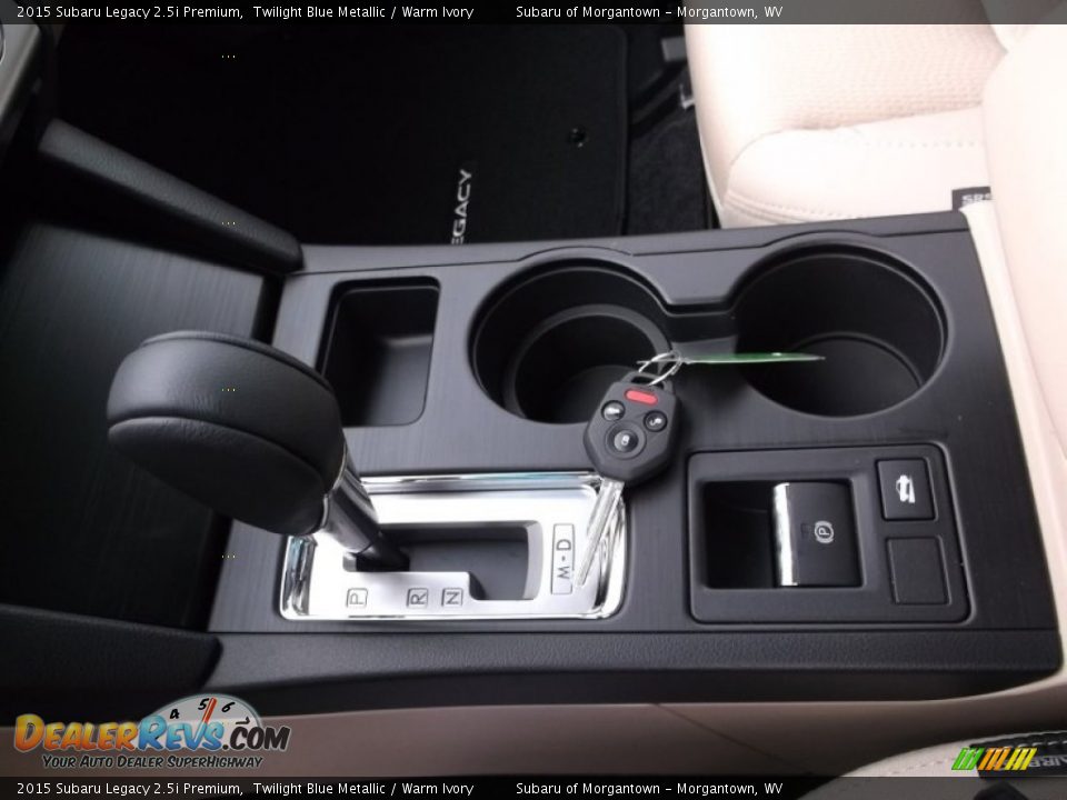 2015 Subaru Legacy 2.5i Premium Twilight Blue Metallic / Warm Ivory Photo #18