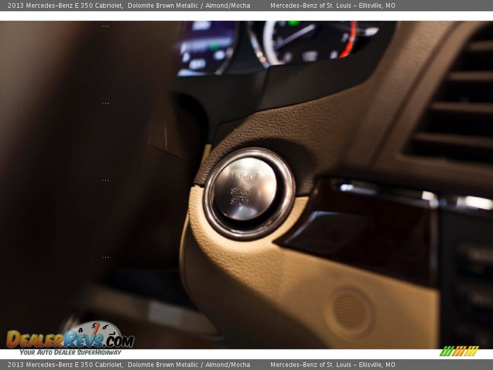 2013 Mercedes-Benz E 350 Cabriolet Dolomite Brown Metallic / Almond/Mocha Photo #35