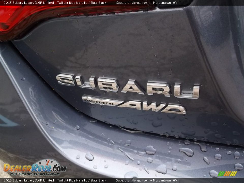 2015 Subaru Legacy 3.6R Limited Twilight Blue Metallic / Slate Black Photo #8