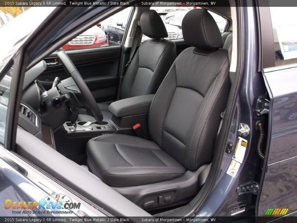 2015 Subaru Legacy 3.6R Limited Twilight Blue Metallic / Slate Black Photo #13