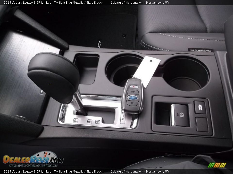 2015 Subaru Legacy 3.6R Limited Twilight Blue Metallic / Slate Black Photo #18